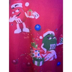 Womans vintage NWT M&M Christmas shirt sz 1X